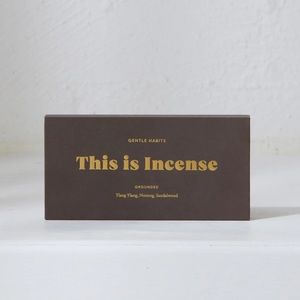 Brand new in box! Gentle habits incense.